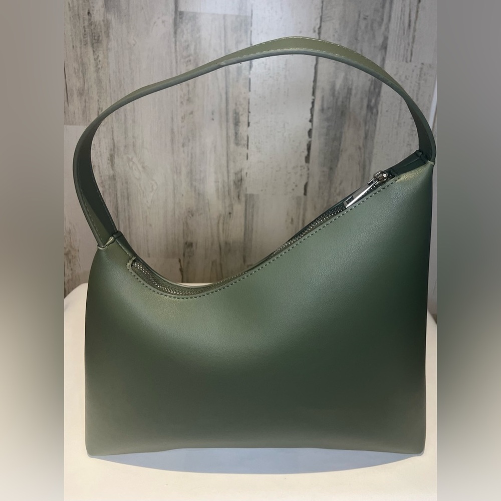 Street Level Deep Green Hobo Bag